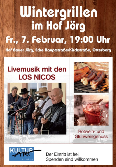 Flyer-Wintergrillen