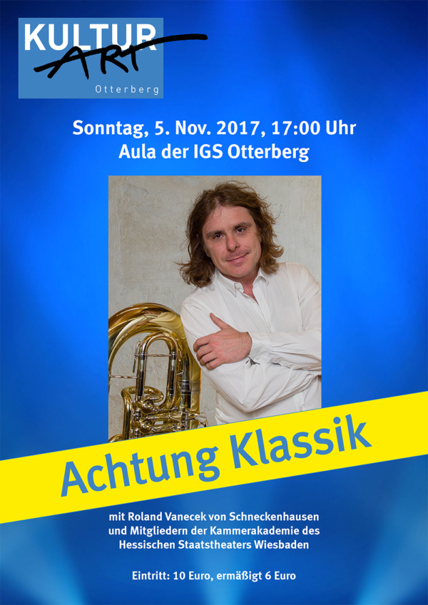Achtung KlassikV2-Plakat