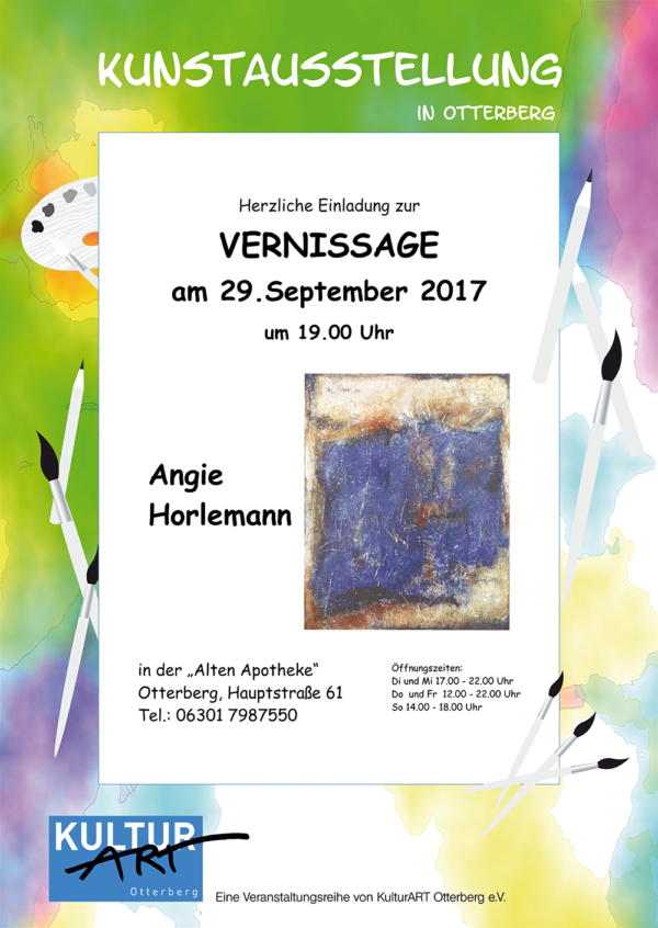Flyer Vernissage 2