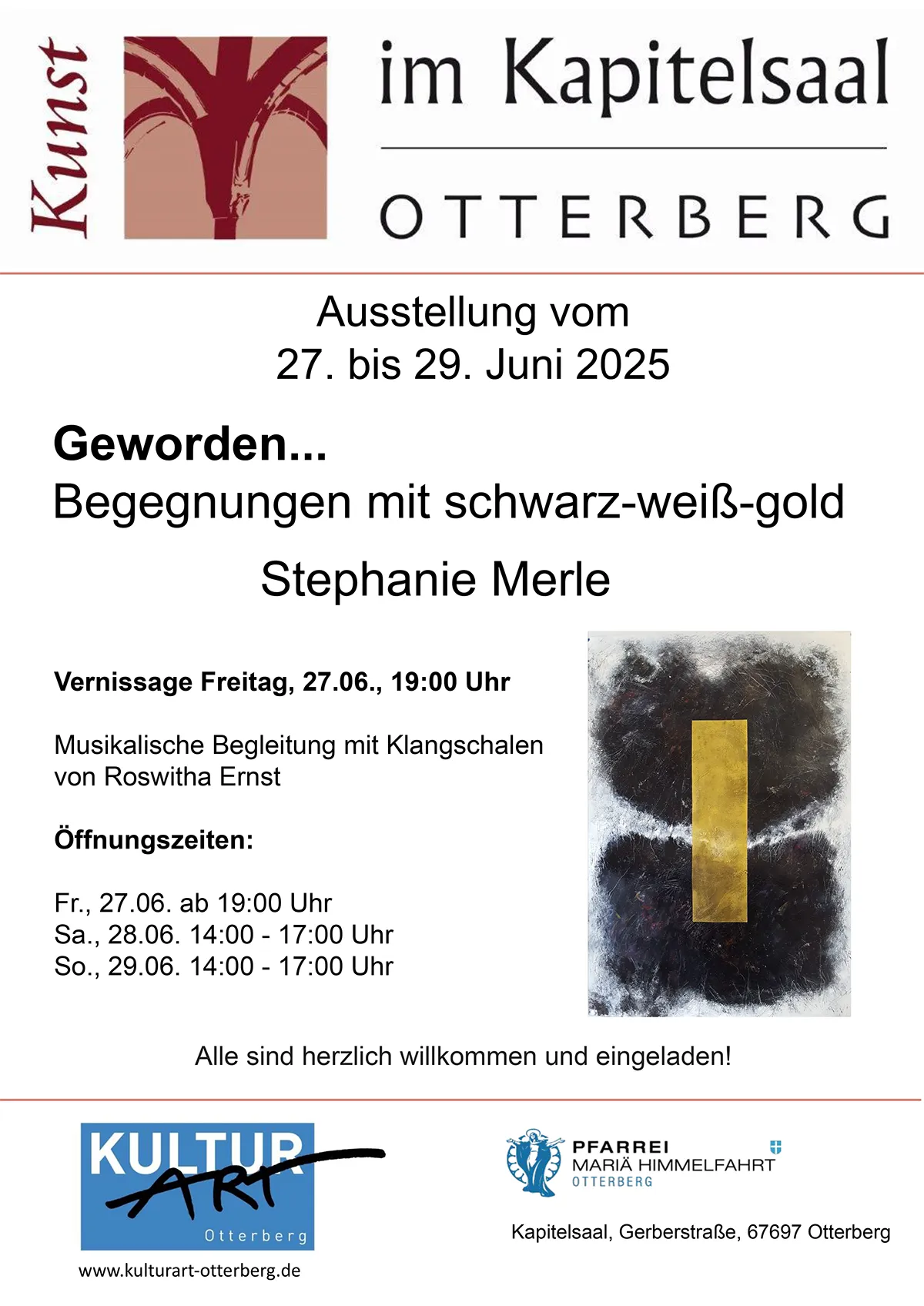 Stephanie Merle Plakat A3